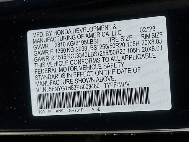 Certified 2023 Honda Pilot Elite image 37