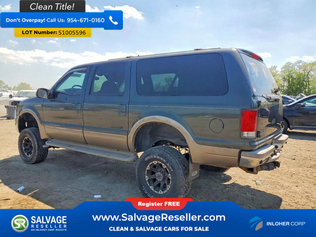 Used 2001 Ford Excursion Limited AWD/4WD image 3