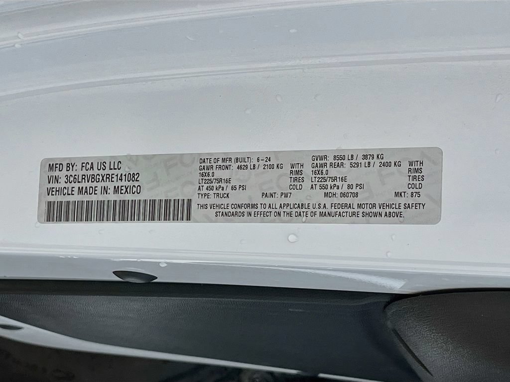Used 2024 RAM ProMaster 1500 w/ Safety Group FWD image 28