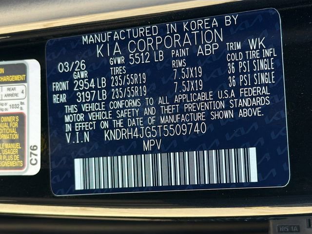 New 2026 Kia Sorento EX FWD image 34