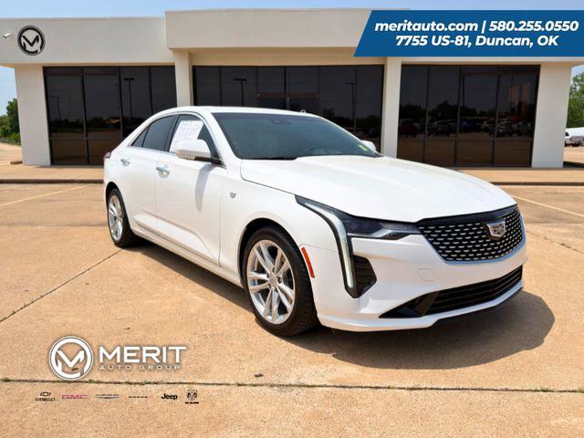 Used 2024 Cadillac CT4 Luxury w/ Sun And Sound Package RWD image 1