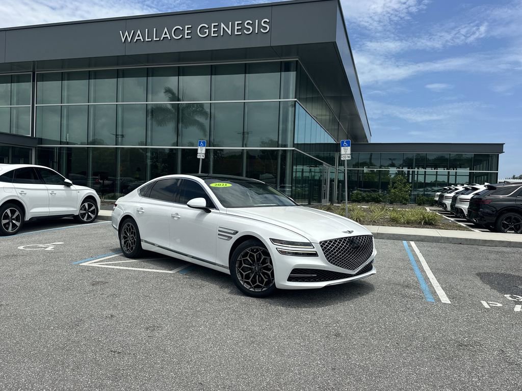 Used 2021 Genesis G80 2.5T w/ Advanced Package