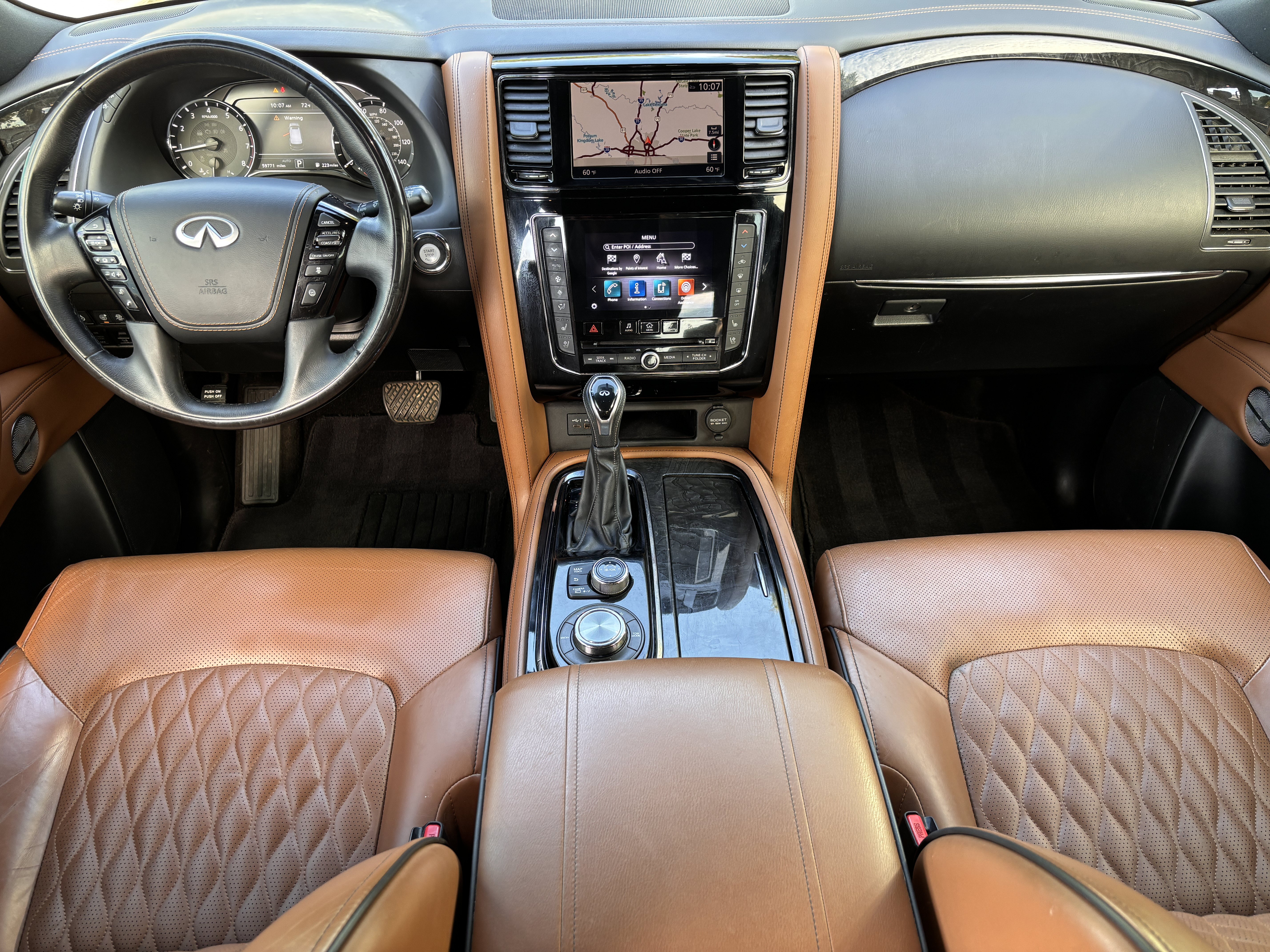 Used 2021 INFINITI QX80 Sensory w/ Cargo Package AWD/4WD image 17