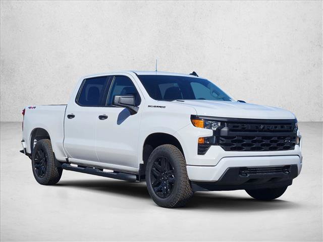 New 2026 Chevrolet Silverado 1500 Custom w/ Turbomax Blackout Package AWD/4WD image 7