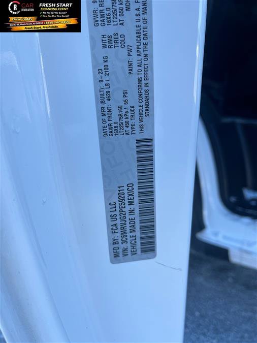 Used 2023 RAM ProMaster 3500 w/ Driver Convenience Group image 6