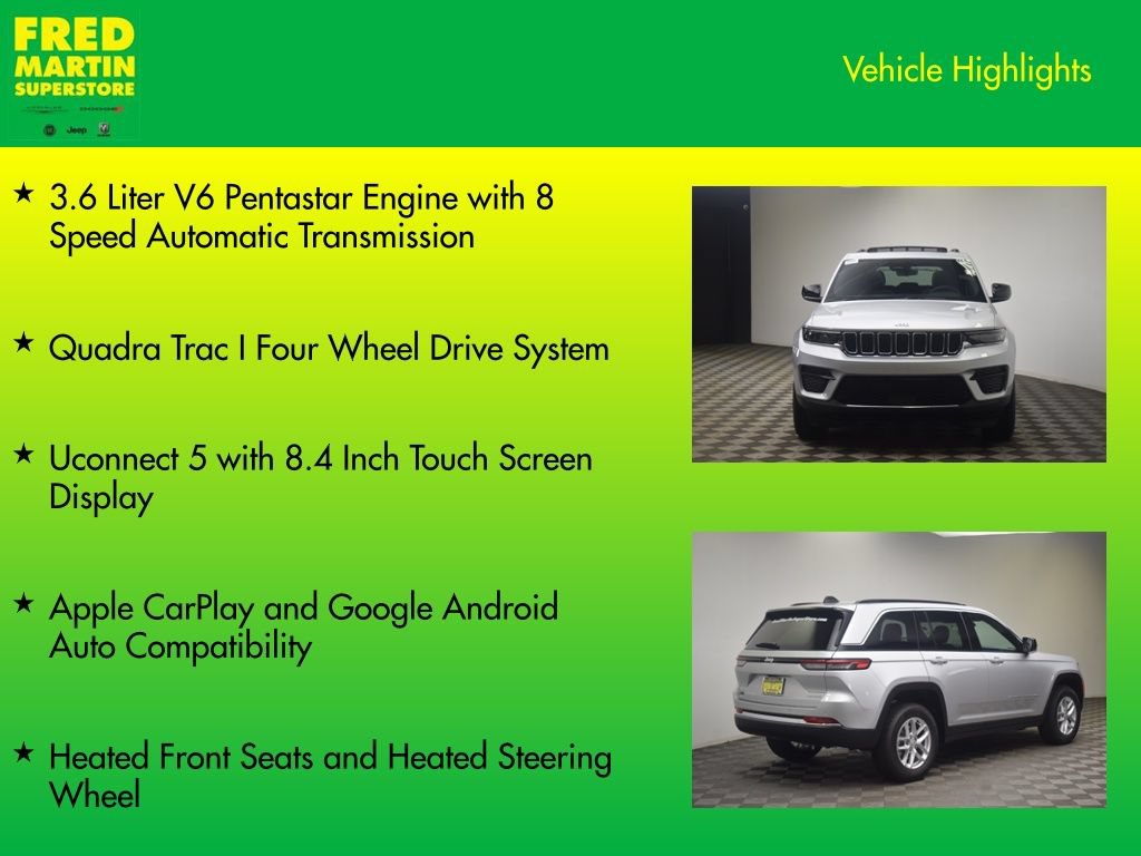 New 2026 Jeep Grand Cherokee Laredo X AWD/4WD image 7