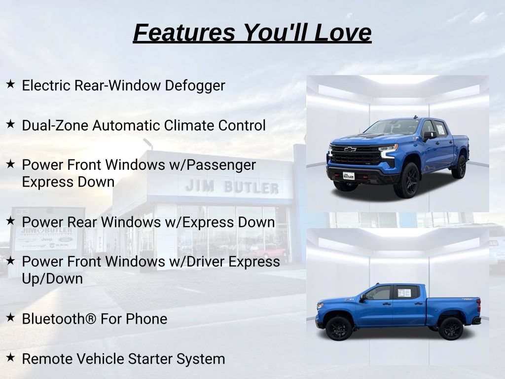 Used 2025 Chevrolet Silverado 1500 LT Trail Boss w/ Convenience Package II AWD/4WD image 42