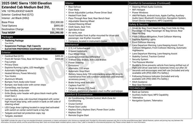 Used 2025 GMC Sierra 1500 Elevation AWD/4WD image 25