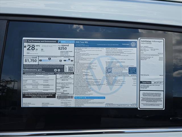 New 2026 Volkswagen Taos SEL AWD/4WD image 23