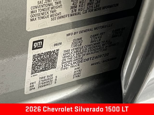 New 2026 Chevrolet Silverado 1500 LT AWD/4WD image 28