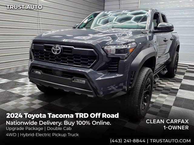 Used 2024 Toyota Tacoma TRD Off-Road w/ TRD Off Road Upgrade Package AWD/4WD image 1
