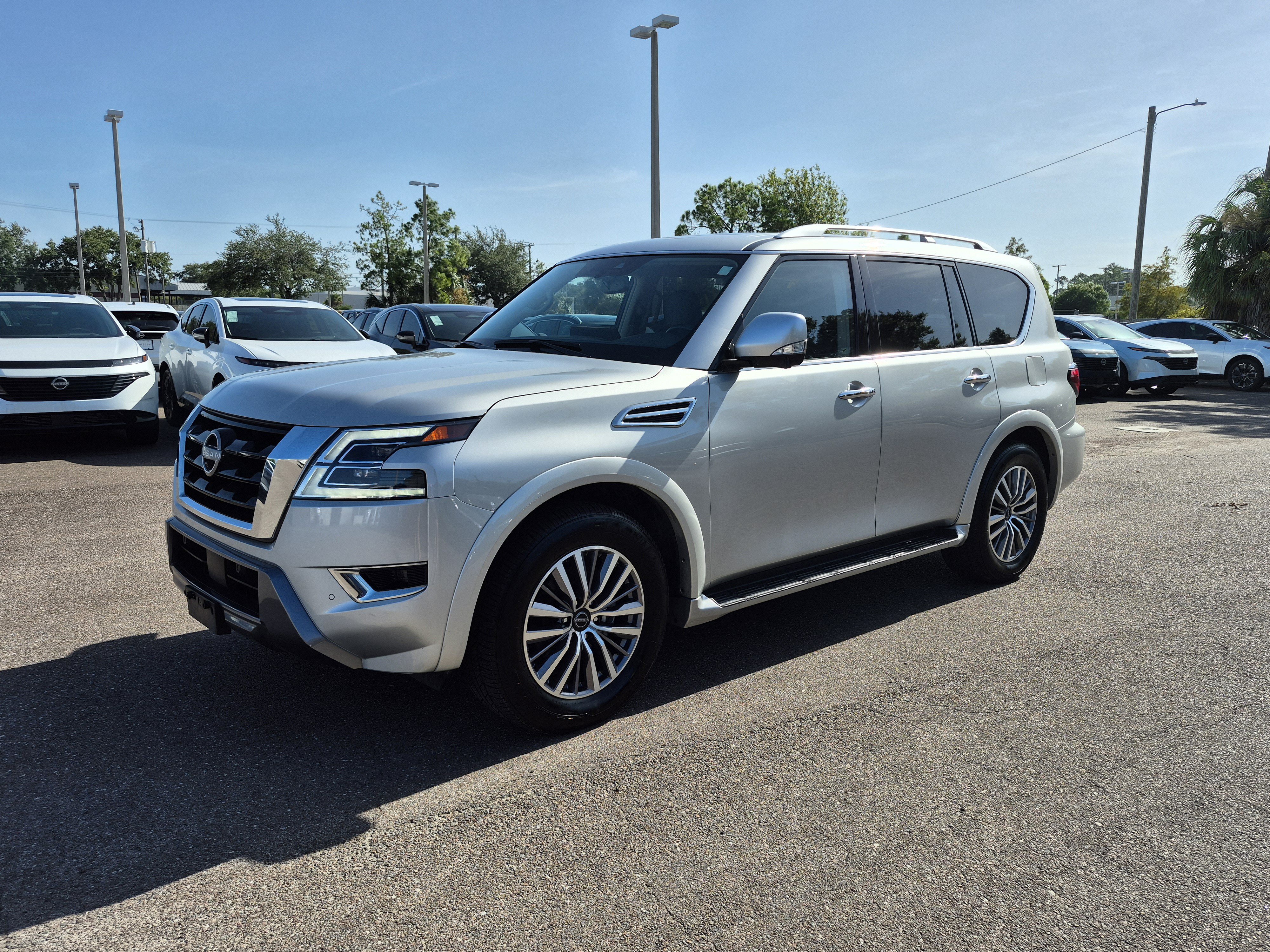 Certified 2024 Nissan Armada SL w/ Captain's Chairs Package RWD image 1