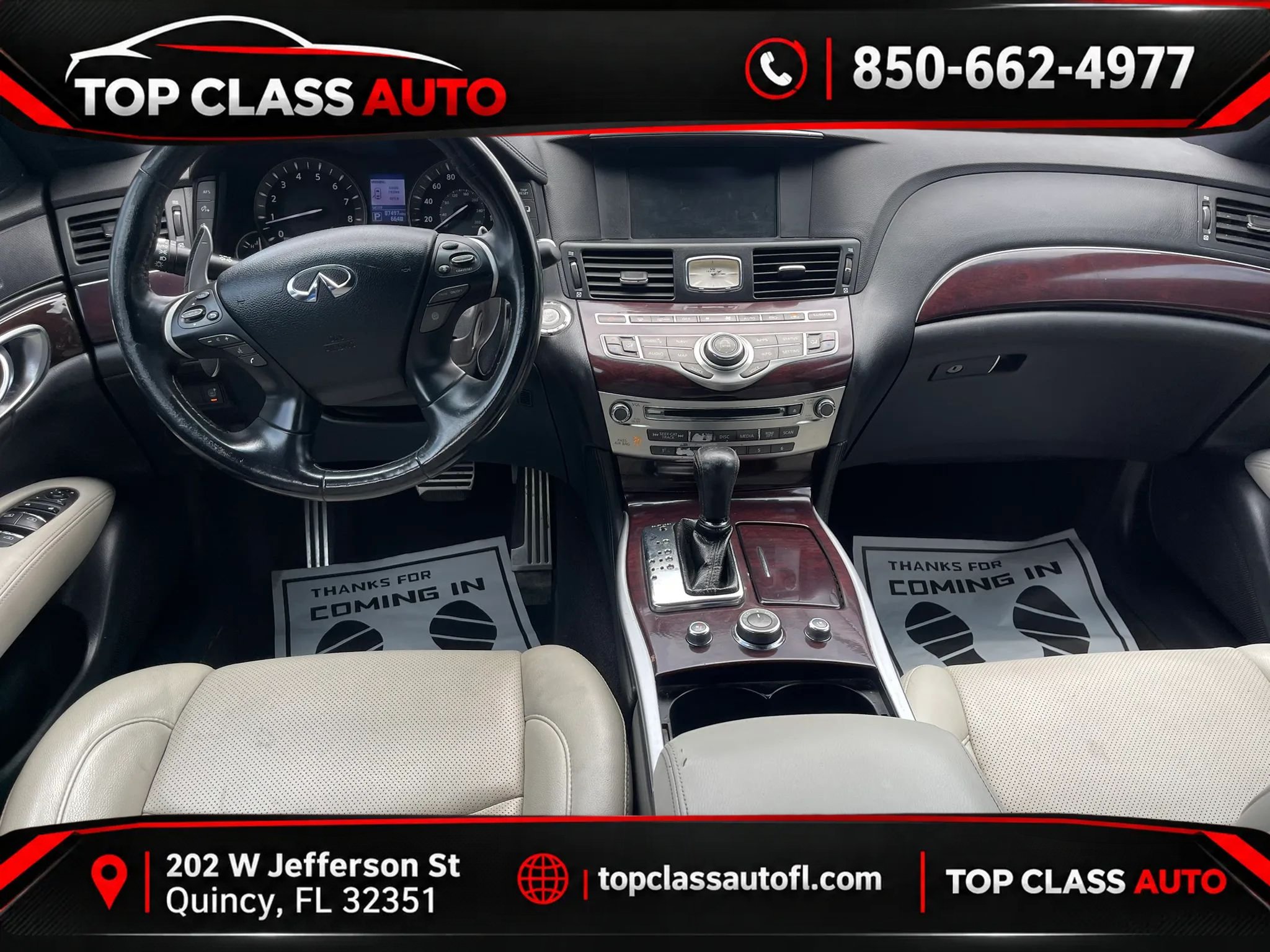 Used 2018 INFINITI Q70 Luxe w/ Sport Package RWD image 8
