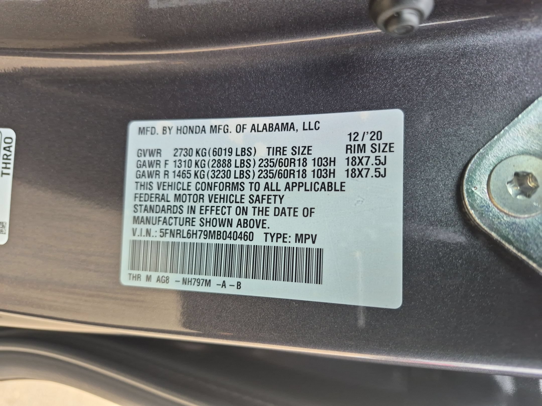 Used 2021 Honda Odyssey EX-L image 36