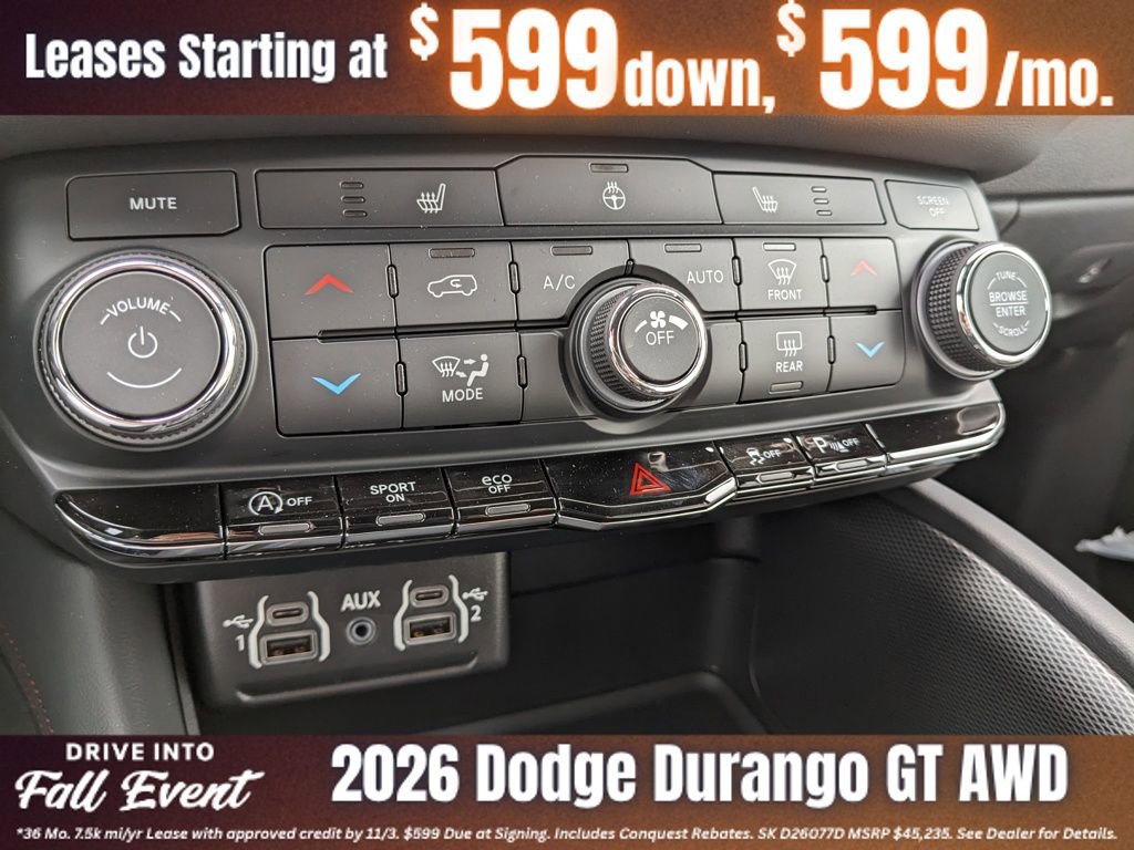 New 2026 Dodge Durango GT image 27