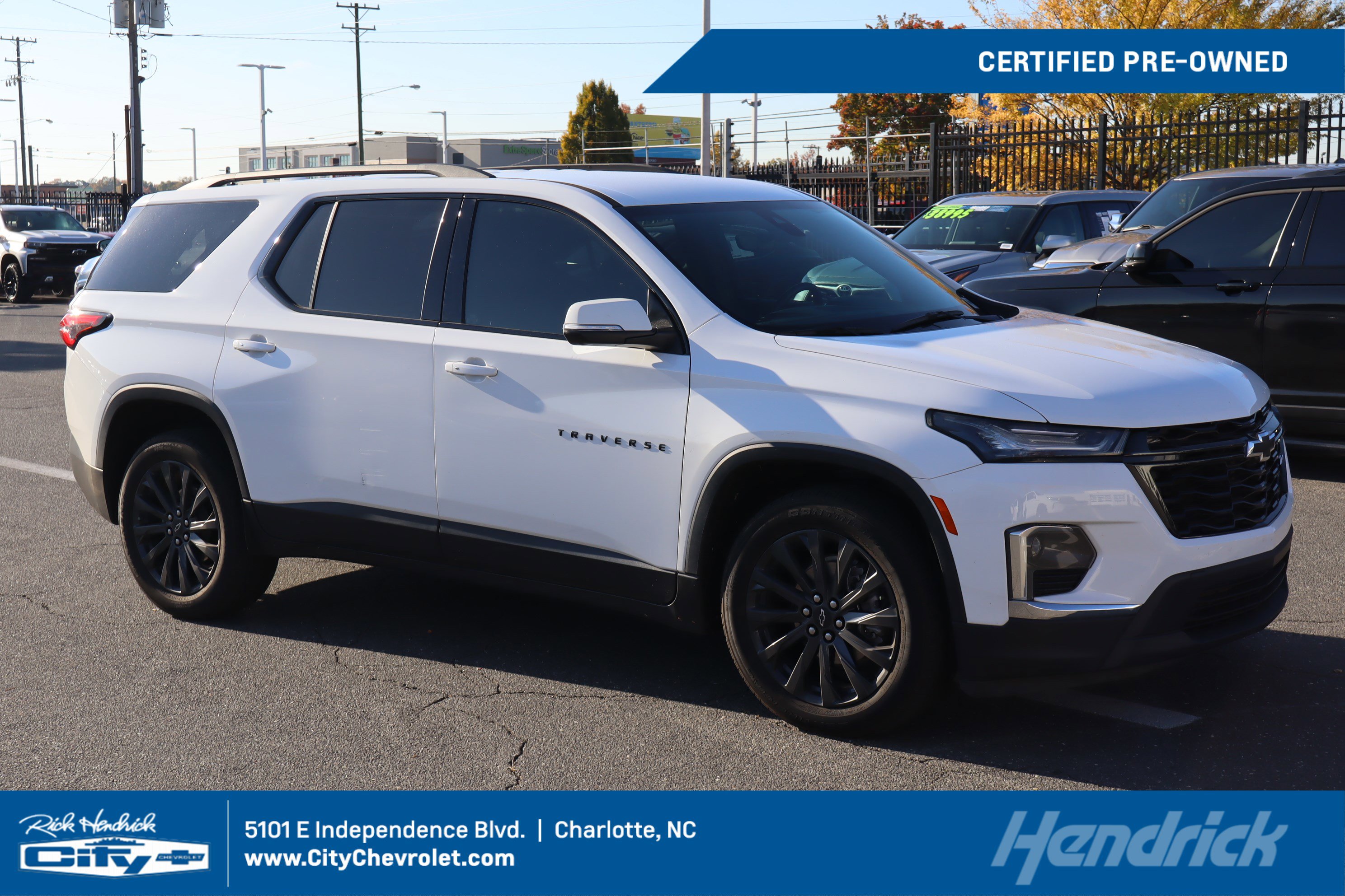 Certified 2023 Chevrolet Traverse RS