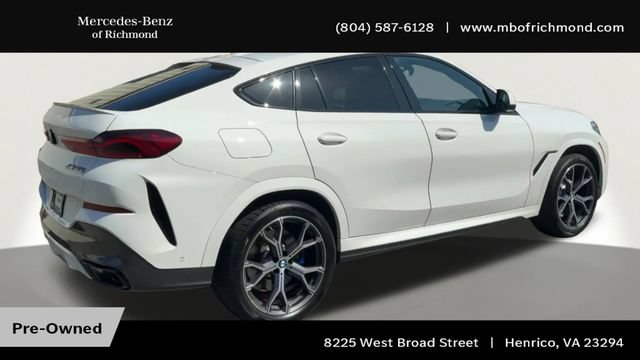 Used 2023 BMW X6 M50i w/ Executive Package AWD/4WD image 2