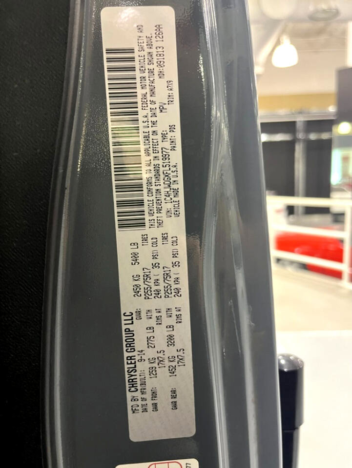 Used 2015 Jeep Wrangler Unlimited Sport w/ Quick Order Package 24S image 10