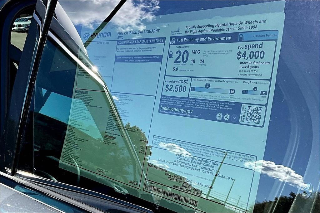 New 2026 Hyundai Palisade Calligraphy image 16