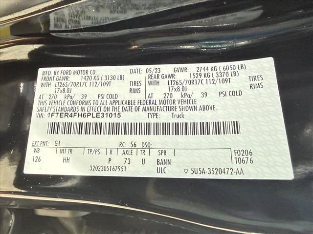 Used 2023 Ford Ranger Lariat w/ Tremor Off-Road Package AWD/4WD image 18