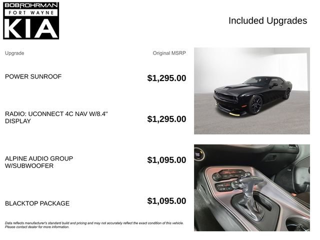 Used 2023 Dodge Challenger GT w/ Blacktop Package image 4