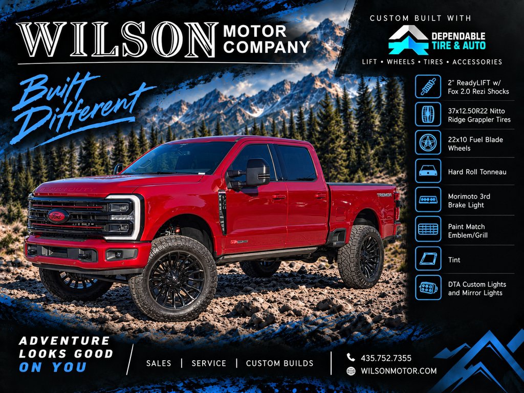 New 2026 Ford F350 Platinum w/ Tremor Off-Road Package