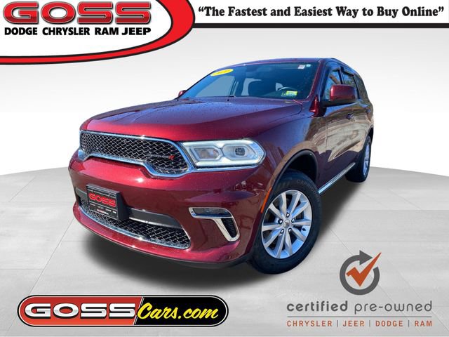 Certified 2021 Dodge Durango SXT 360° Tour