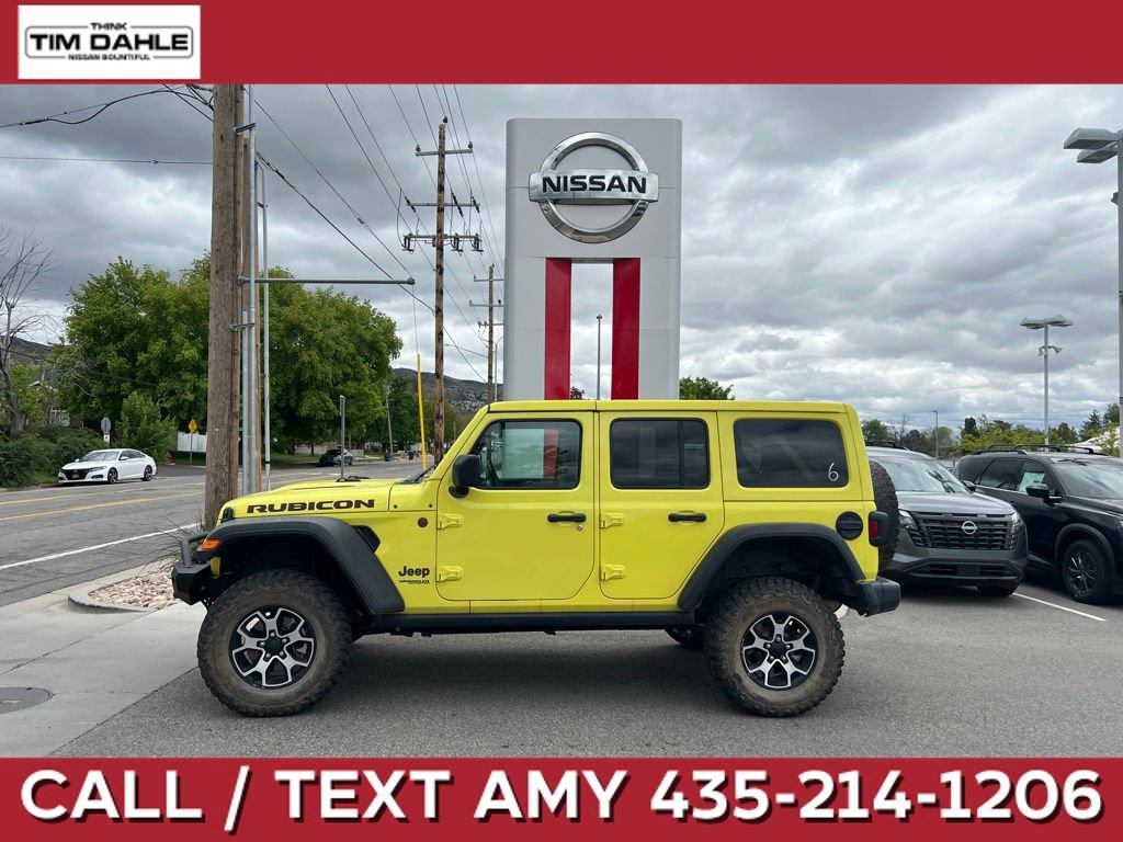 Used 2022 Jeep Wrangler Unlimited Rubicon AWD/4WD image 1