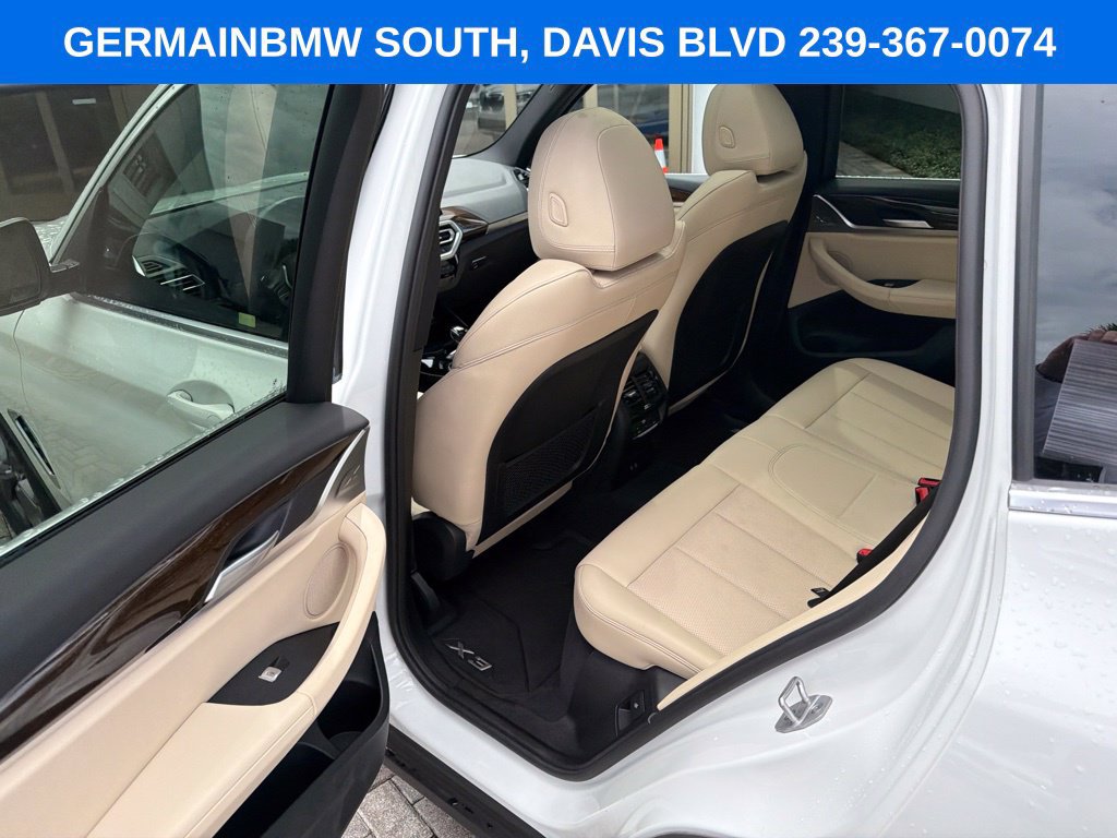 Certified 2023 BMW X3 sDrive30i w/ Convenience Package w/ZPA RWD image 38