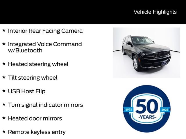 Used 2022 Jeep Grand Cherokee L Limited AWD/4WD image 31