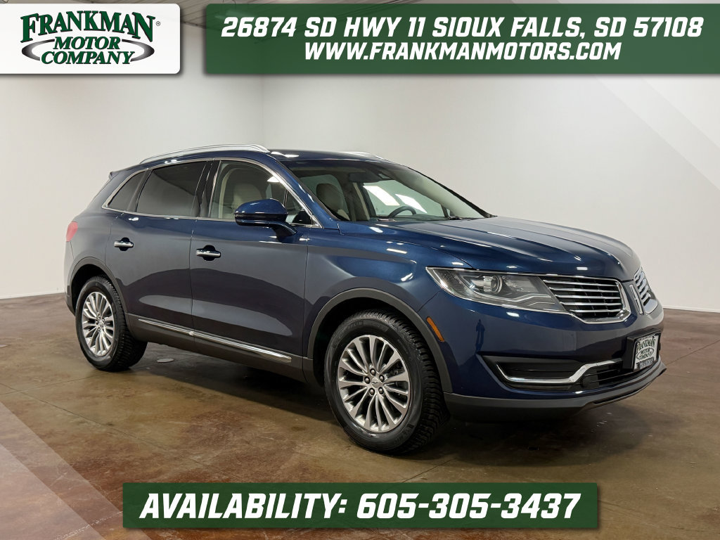 Used 2017 Lincoln MKX Select w/ Select Plus Package