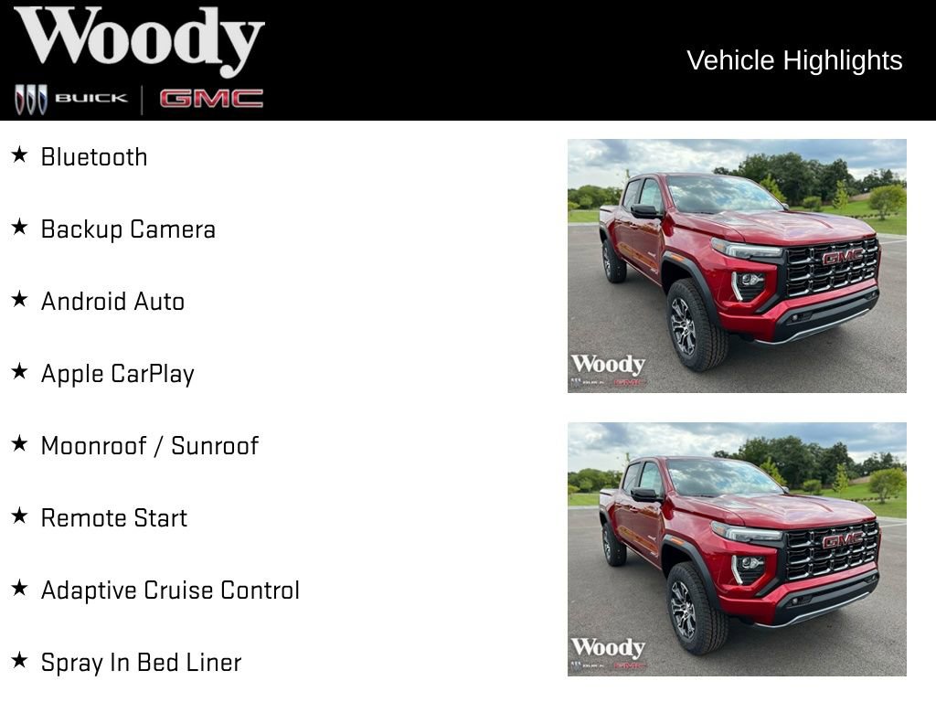 New 2026 GMC Canyon AT4 w/ Technology Plus Package AWD/4WD image 3