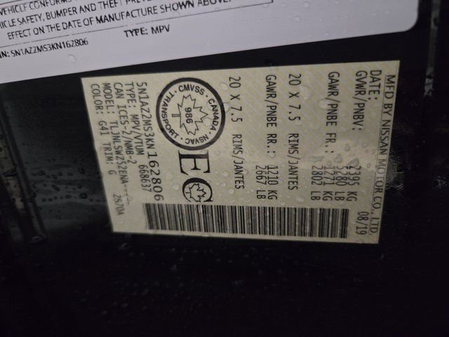 Used 2019 Nissan Murano Platinum image 37