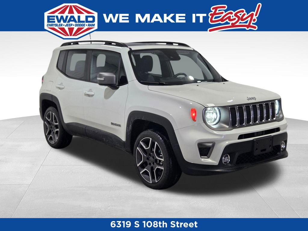 Certified 2021 Jeep Renegade Limited w/ Sun & Sound Group