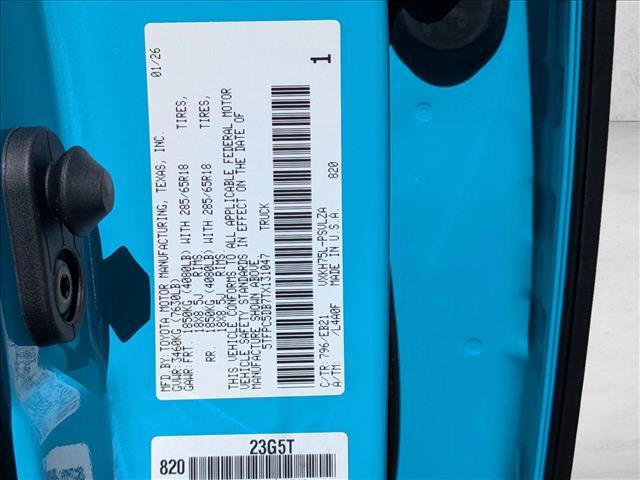 New 2026 Toyota Tundra TRD Pro image 15