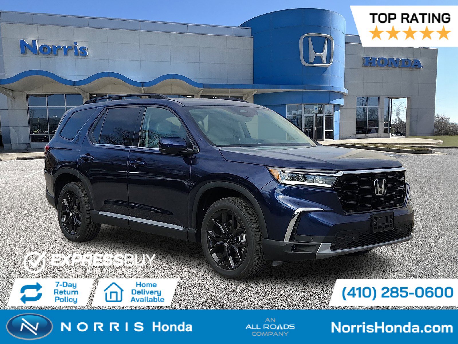 New 2025 Honda Pilot Touring image 1