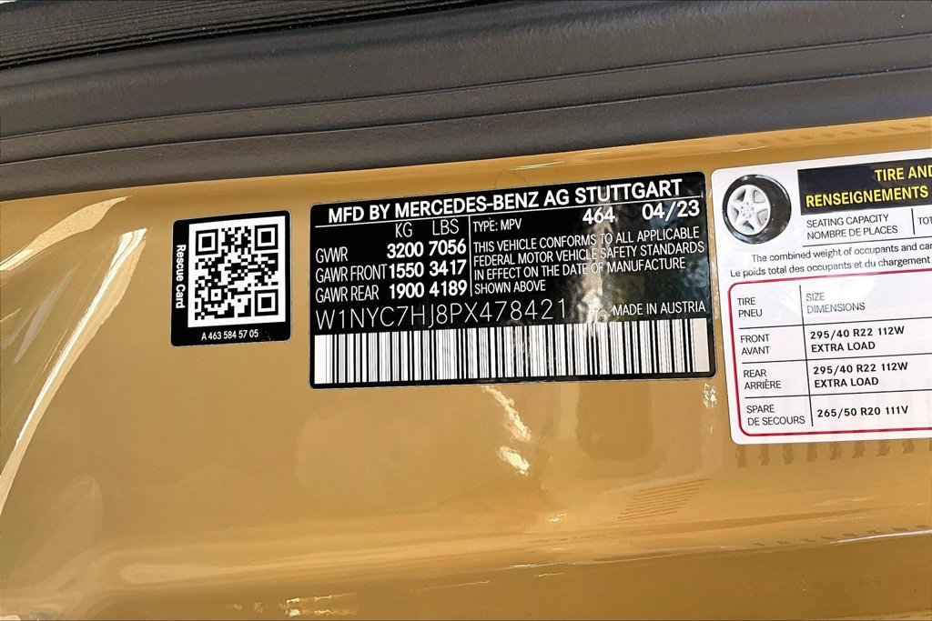 Certified 2023 Mercedes-Benz G 63 AMG 4MATIC image 35