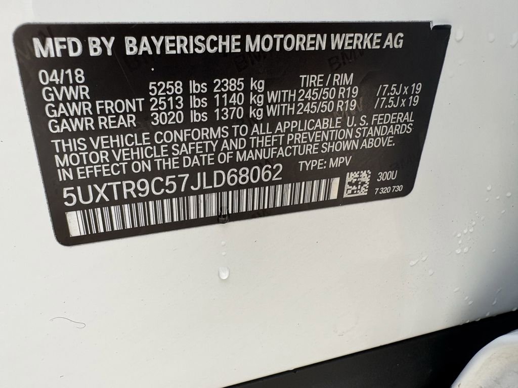Used 2018 BMW X3 xDrive30i w/ Driving Assistance Package image 30