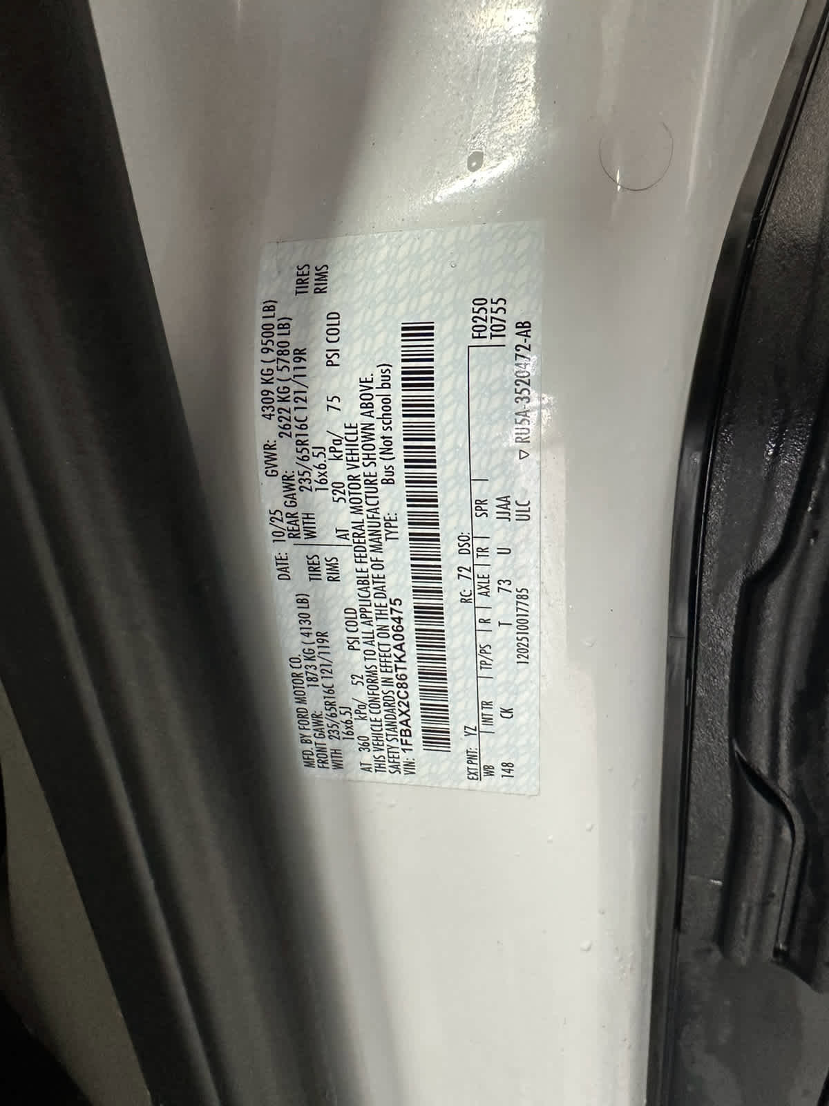 Used 2026 Ford Transit 350 XLT image 16