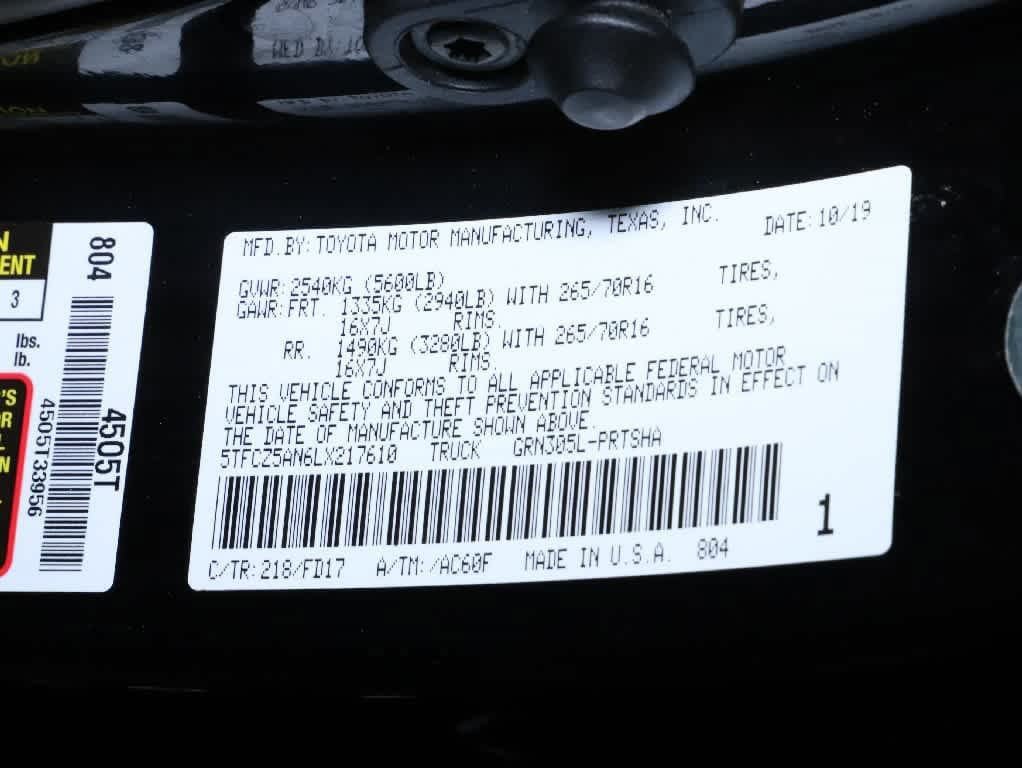 Certified 2020 Toyota Tacoma TRD Off-Road w/ Technology Package AWD/4WD image 20