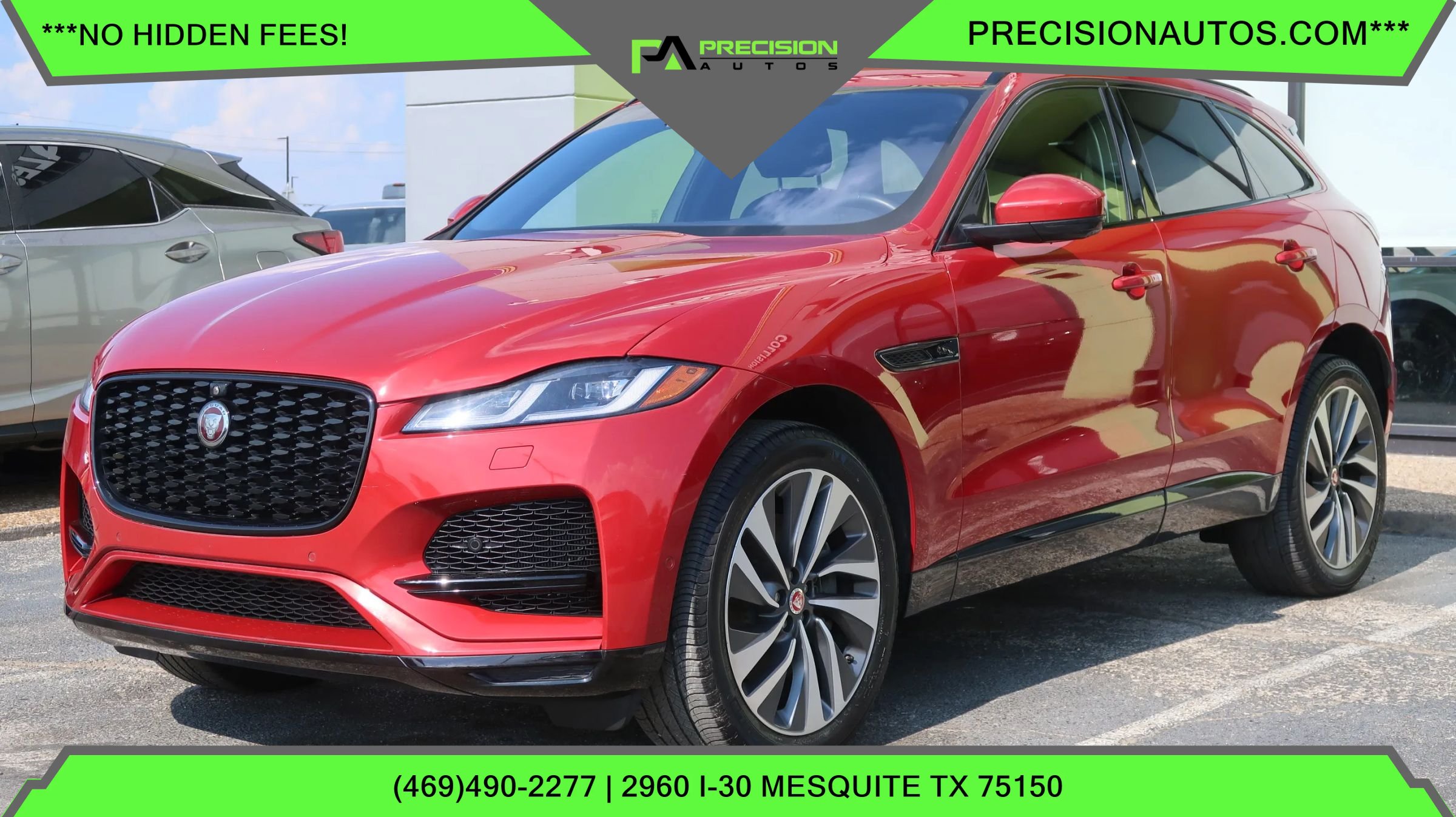 Used 2021 Jaguar F-PACE S