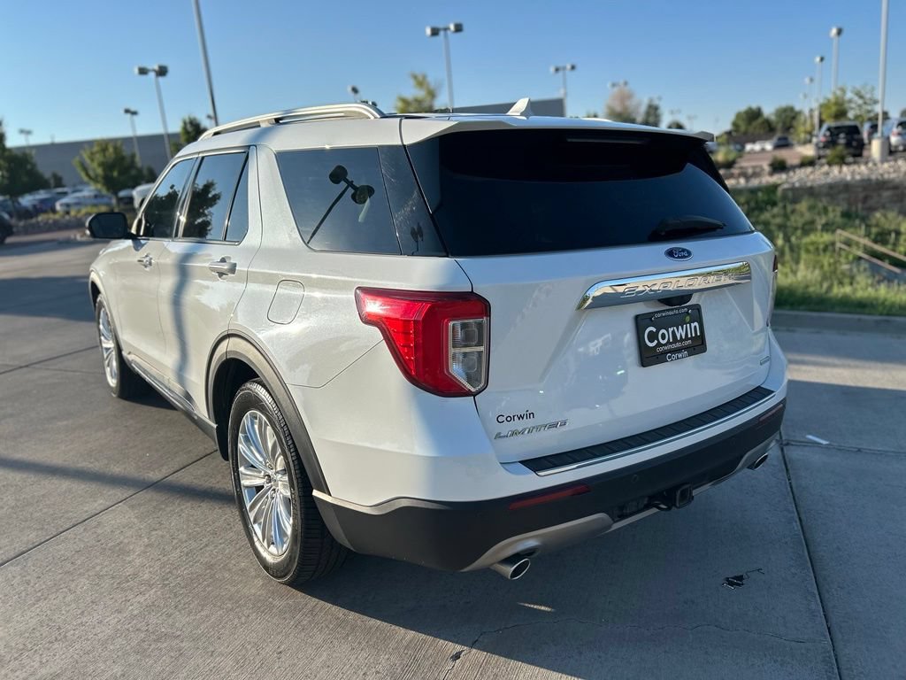 Used 2020 Ford Explorer Limited w/ Class III Trailer Tow Package RWD image 6