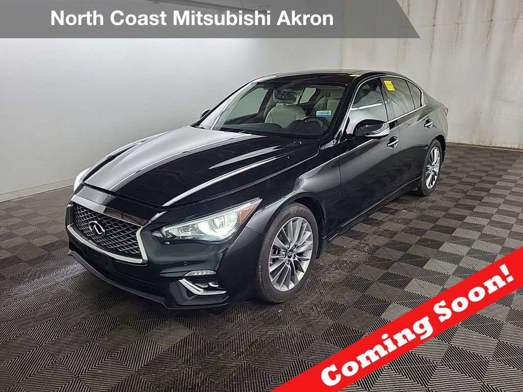 Used 2021 INFINITI Q50 Luxe w/ Cargo Package