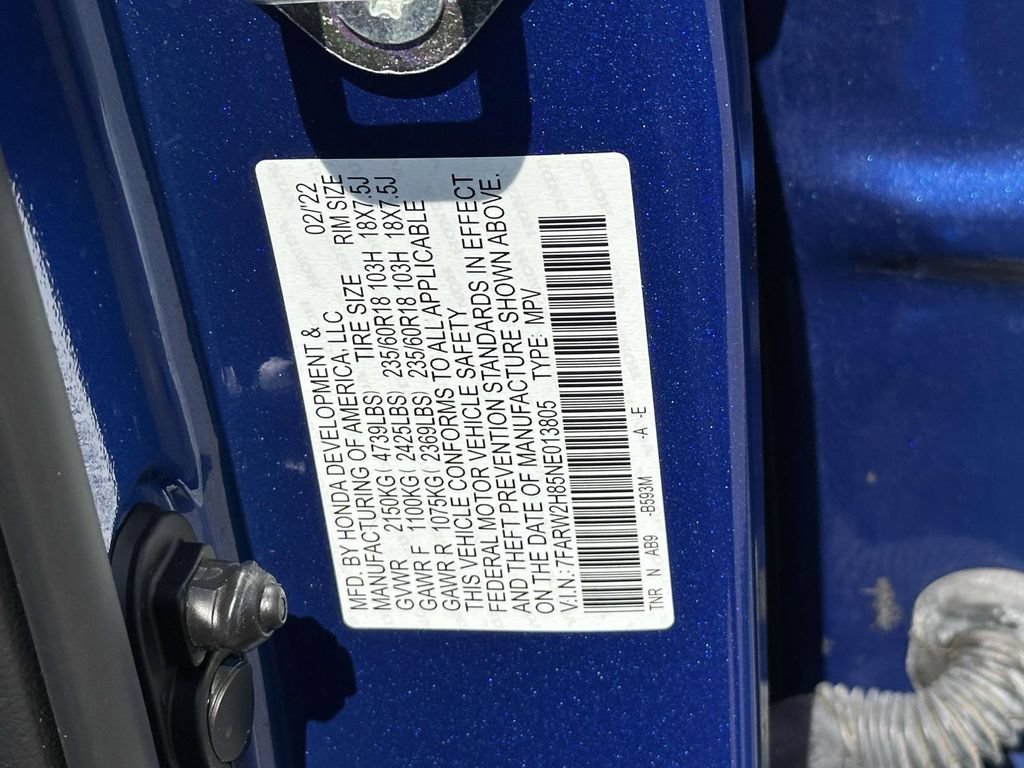Certified 2022 Honda CR-V EX-L image 17
