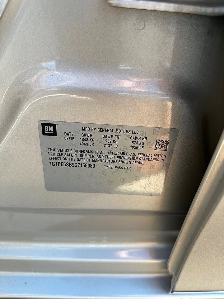 Used 2016 Chevrolet Cruze LT image 14