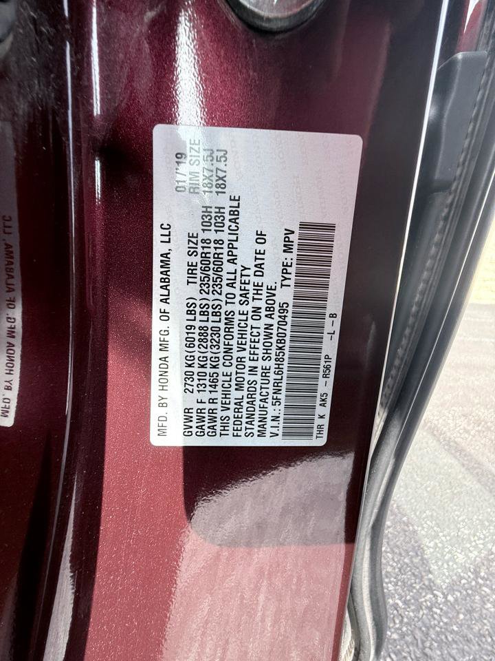 Used 2019 Honda Odyssey Touring image 19