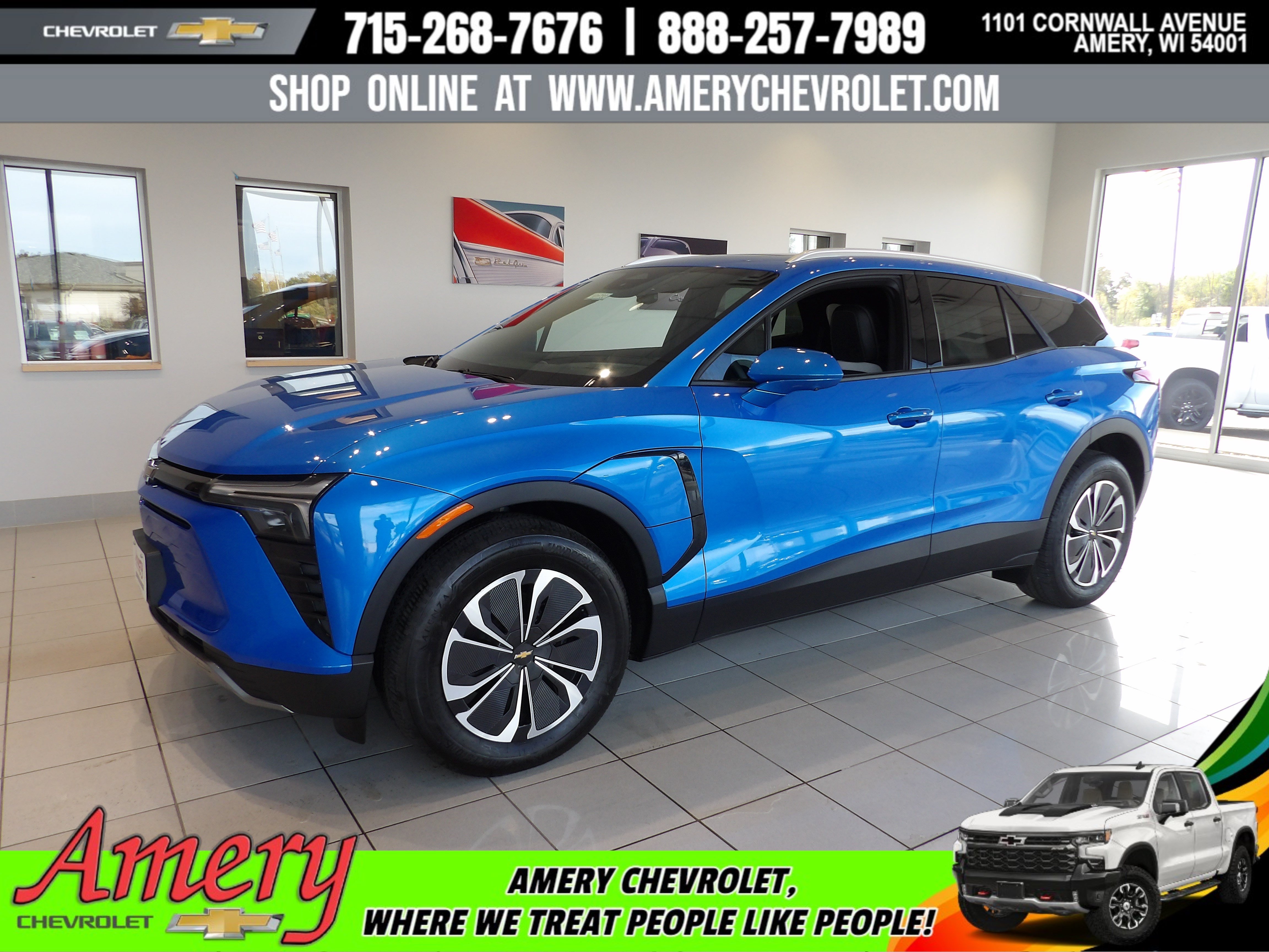 Used 2024 Chevrolet Blazer EV LT AWD/4WD image 1