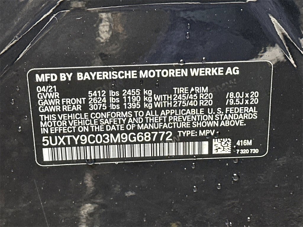 Used 2021 BMW X3 M40i w/ Executive Package image 38