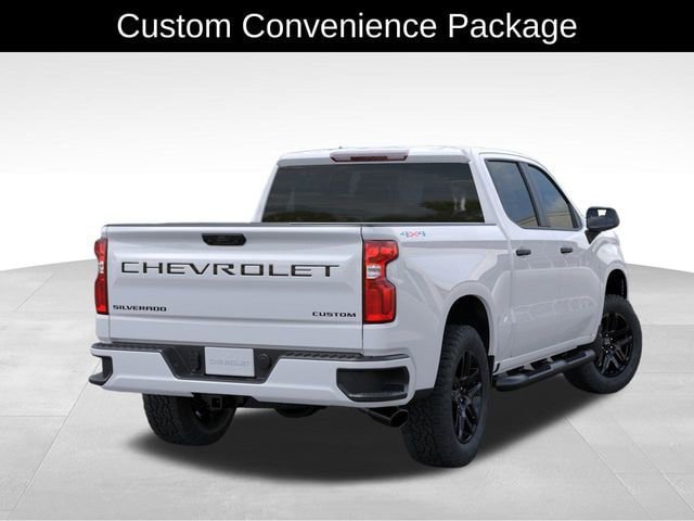 New 2026 Chevrolet Silverado 1500 Custom w/ Turbomax Blackout Package AWD/4WD image 5