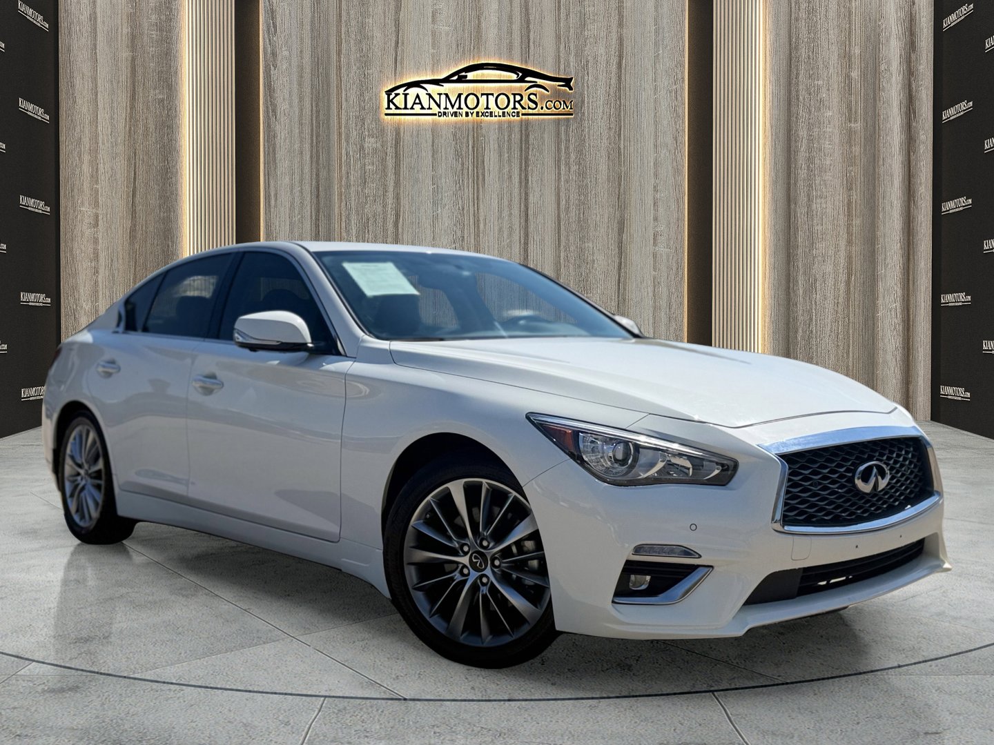 Used 2023 INFINITI Q50 Luxe w/ Cargo Package